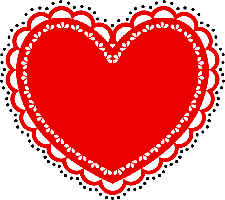 Corazón rojo